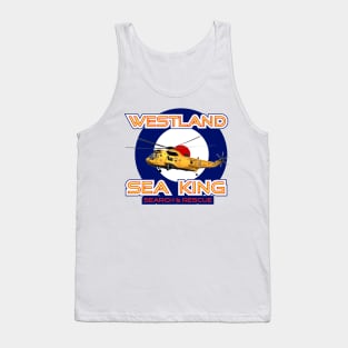 Westland Sea King Search and rescue helicopter in RAF roundel, Tank Top